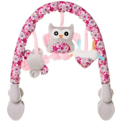 4BABY OP12 P&E Pluszowy pałąk Plush Arch OWL