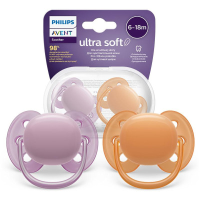 AVENT SCF091/33 Smoczek Ultra Soft 6-18m