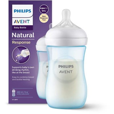 AVENT SCY903/21 Fľaša Natural Responsive Blue 260 ml