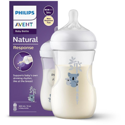 AVENT SCY903/67 Fľaša Responsive Natural dekor 260 ml
