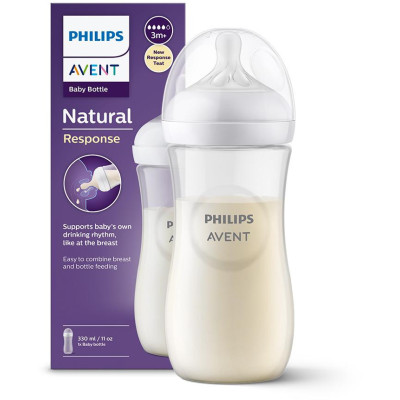 AVENT SCY906/01 Natural Responsive Fľaša 330 ml
