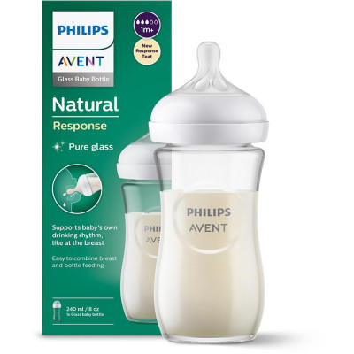AVENT SCY933/01 Responsive Natural sklenená fľaša 240 ml