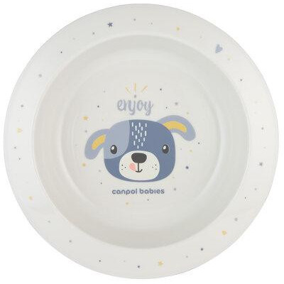 CANPOL 4/412 Miska plastikowa dla dziecka 270 ml Cute Animals