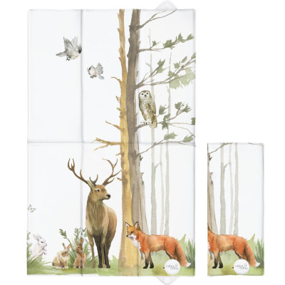 CEBA 305-000-724 Składana mata do przewijania 60x40 Basic Woodland