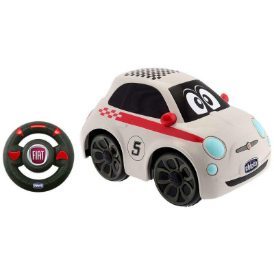 CHICCO 00007275000000 Fiat 500 z pilotem biały