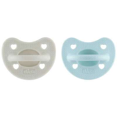 CHICCO 00073033320000 Smoczek PHYSIOFORMA LUXE 6-16M MIĘT. 2szt.