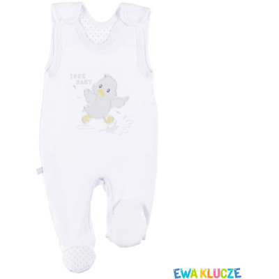 EWA 852267 NEWBORN Biely overal 56