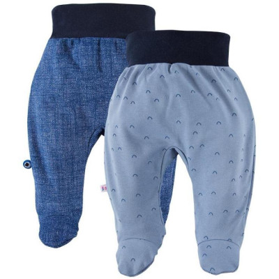 EWA 941200 Półśpioch 2-pak S&M jeans/niebieski 50