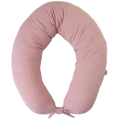 MATEX Poduszka pozycjonująca MOON MUSLIN 260 cm [TB0076_09]różowy
