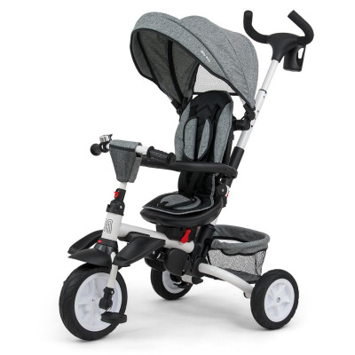 MILLY MALLY Rowerek trójkołowy Stanley Rubber grey
