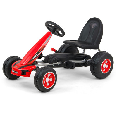 MILLY MALLY Gokart na pedały Viper Red