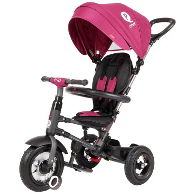 MILLY MALLY 3851 Qplay Rowerek trójkołowy Rito Rubber purple
