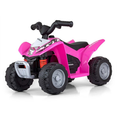 MILLY MALLY 4479 Pojazd na akumulator Quad HONDA ATV pink