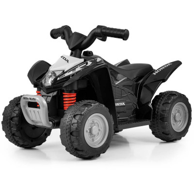 MILLY MALLY 5471 Pojazd na akumulator Quad HONDA ATV Black