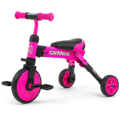 MILLY MALLY Rowerek 2w1 Grande Pink