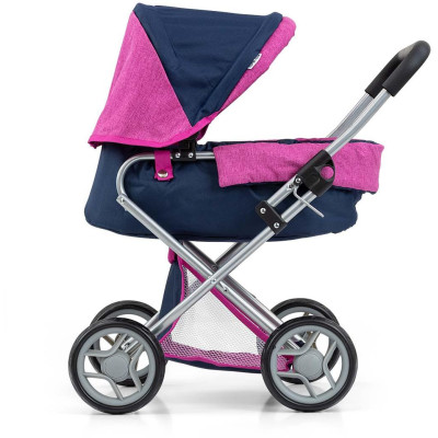 MILLY MALLY Wózek dla lalek Alice Prestige Navy