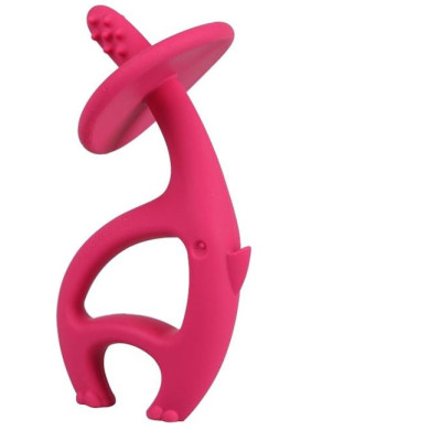 Mombella 00505 Gryzak Dancing Elephant Dark Pink