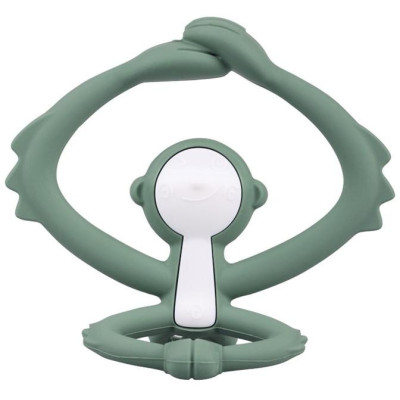 Mombella 00811 Gryzak Zabawka Małpka Light Green