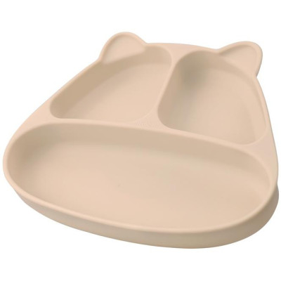 Mombella 01513 Talerzyk  z Przyssawką Panda Light  Brown