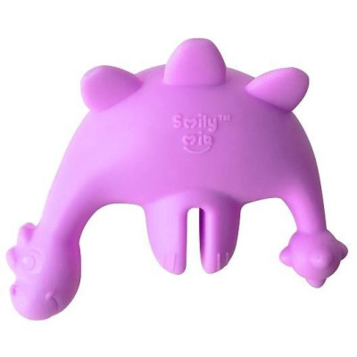 SMILY MIA Dinosaurus fialová súprava slamiek