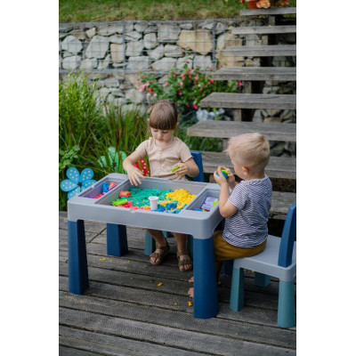 TEGGI TI-011-173 Komplet MULTIFUN 1+2 turkusowt/granatowy/szary