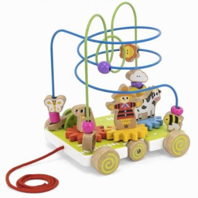 VIGA 44682 Maze prepletenie na ťahanie 2v1