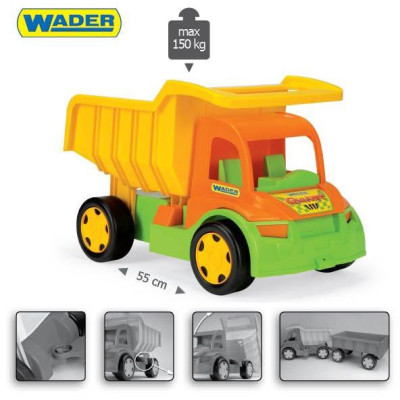 WADER 65005 Happy Summer - Gigant Truck Wywrotka bez kartonu