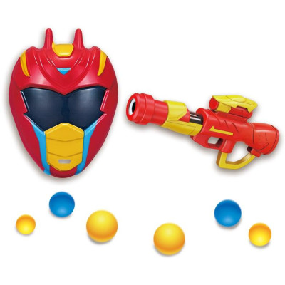 WOOPIE 50148 Pistolet na piankowe kulki + maska 11el.