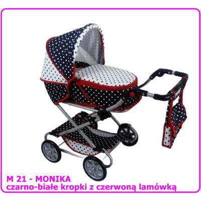 Wózek dla lalek głęboko-spacerowy MONIKA