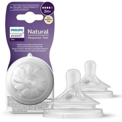 AVENT SCY903/01+ SCY964/02 Zestaw Butelka + smoczek