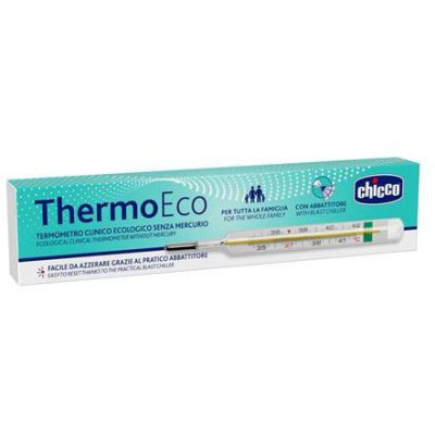 CHICCO 00011837000000 Termometr ECO szklany bezrtęciowy