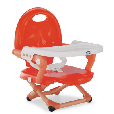 CHICCO 04079340850000 Krzesełko POCKET SNACK POPPY RED