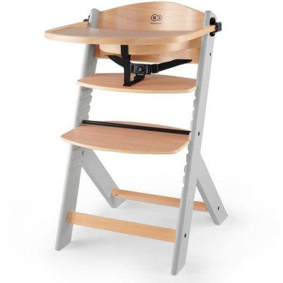 KINDERKRAFT Krzesełko do karmienia ENOCK natural grey