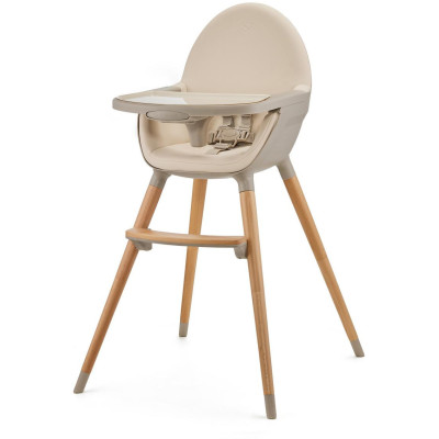 KINDERKRAFT Krzesełko do karmienia FINI 2 beige