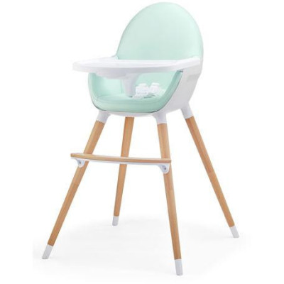 KINDERKRAFT Krzesełko do karmienia FINI mint