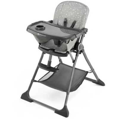 KINDERKRAFT Krzesełko do karmienia FOLDEE GREY