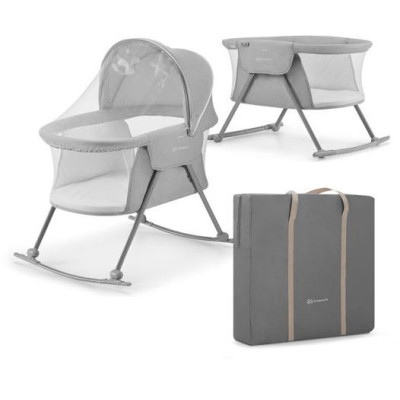 KINDERKRAFT Łóżeczko/kołyska LOVI grey