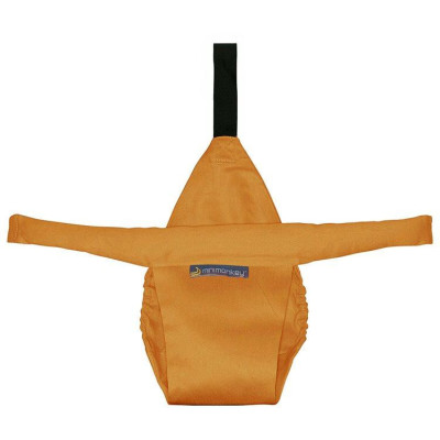 MINIMONKEY MKY_00000440 Szelki do krzesła dla niemowlaka Mini Chair 6m+ pomarańczowe