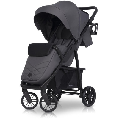 Wózek dziecięcy Euro-Cart Flex Black Edition Iron