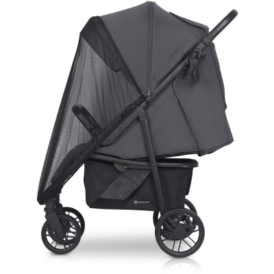Wózek dziecięcy Euro-Cart Flex Black Edition Iron