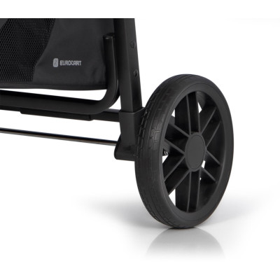 Wózek dziecięcy Euro-Cart Flex Black Edition Iron