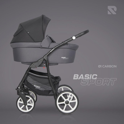 Wózek dziecięcy Riko Basic Sport Carbon