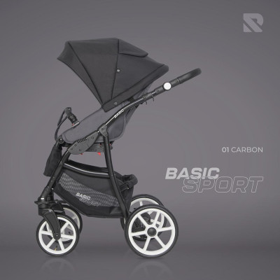 Wózek dziecięcy Riko Basic Sport Carbon