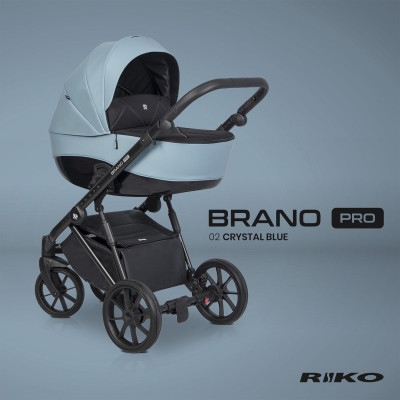 Wózek dziecięcy Riko Brano Pro Crystal Blue