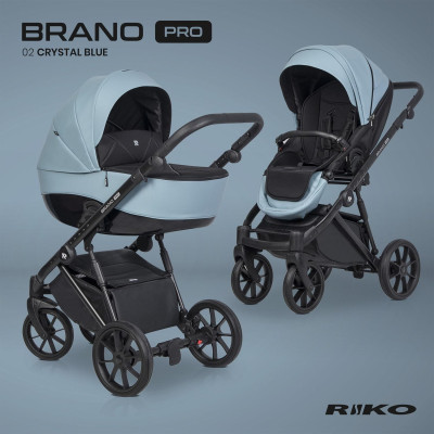 Wózek dziecięcy Riko Brano Pro Crystal Blue