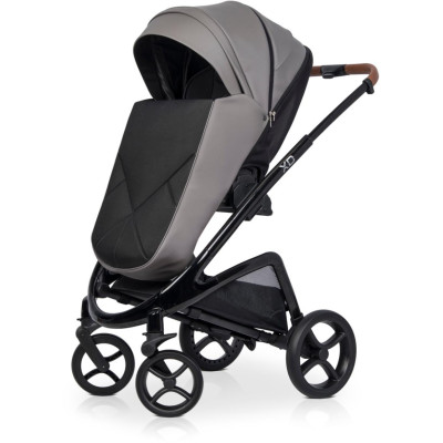 Wózek dziecięcy Riko XD Black Line Anthracite