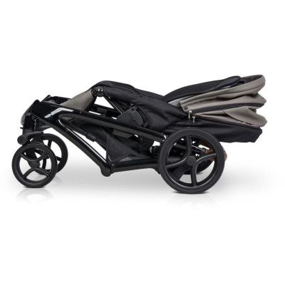 Wózek dziecięcy Riko XD Black Line Anthracite