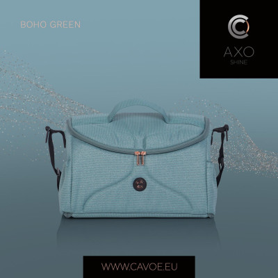 Wózek dziecięcy Cavoe Axo Shine Boho Green