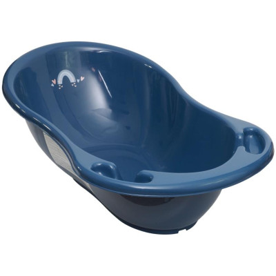 TEGA ME-004 ODPŁYW-164 Wanna 86 cm METEO z odpływem granatowy