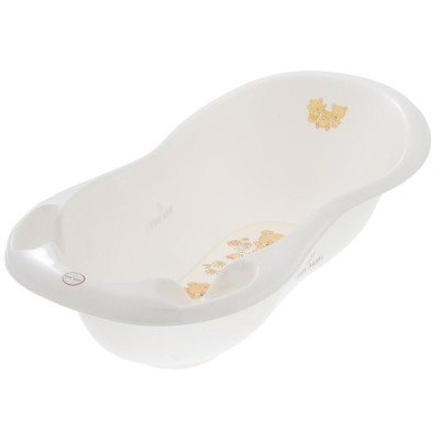 TEGA MS-005-LUX-118 Wanna dziecięca 102 cm LUX MIŚ biała perła